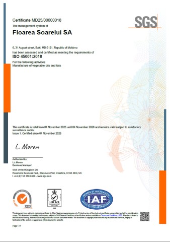 Floris quality certified